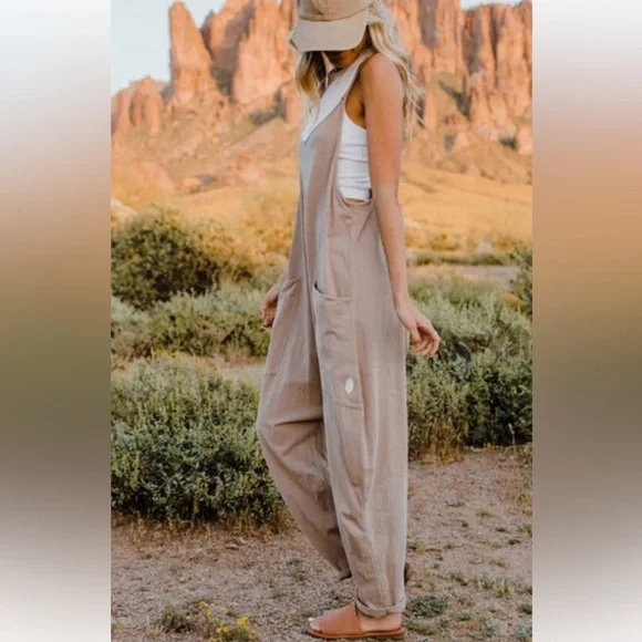 FREE PEOPLE ONESIE HOT SHOT in Mocha Latte NWOT sz XS, S, M - Picture 5 of 7